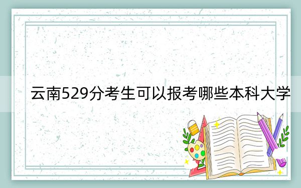 云南529分考生可以报考哪些本科大学？ 2025年高考可以填报36所大学