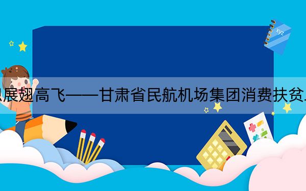 让致富梦想展翅高飞——甘肃省民航机场集团消费扶贫助帮扶村脱贫