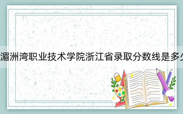 湄洲湾职业技术学院浙江省录取分数线是多少?2025年浙江考生参考
