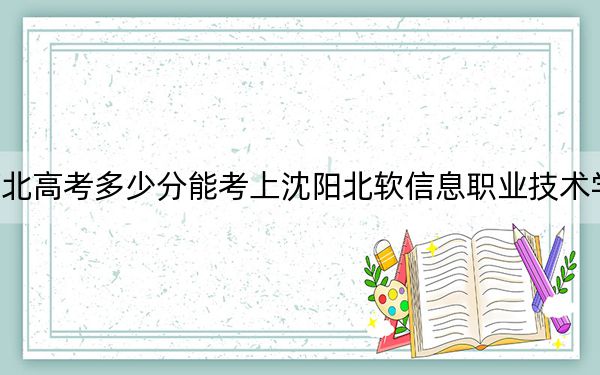 河北高考多少分能考上沈阳北软信息职业技术学院？附2022-2024年最低录取分数线