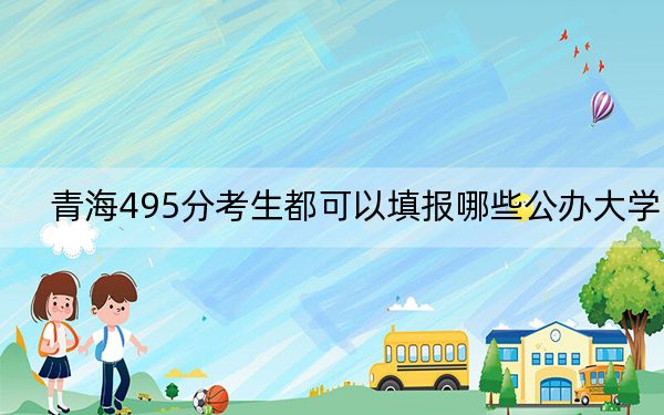 青海495分考生都可以填报哪些公办大学？（附带2022-2024年495录取大学名单）