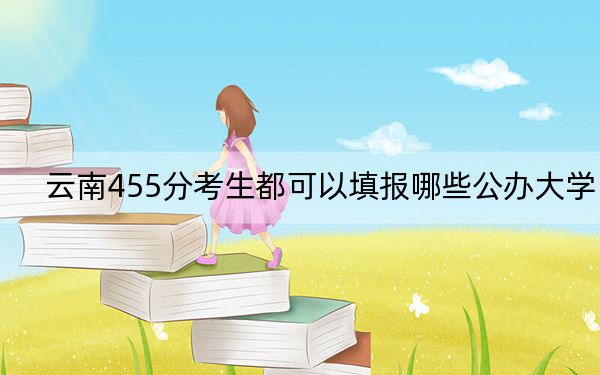 云南455分考生都可以填报哪些公办大学?(附带2022-2024年455左右大学名单)