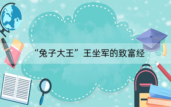 “兔子大王”王坐军的致富经
