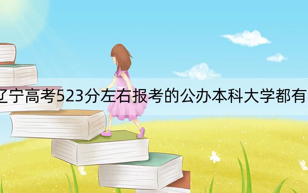 辽宁高考523分左右报考的公办本科大学都有哪些？（供2025届高三考生参考）