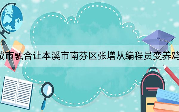 城市融合让本溪市南芬区张增从编程员变养鸡户