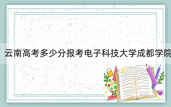 云南高考多少分报考电子科技大学成都学院？附2022-2024年最低录取分数线