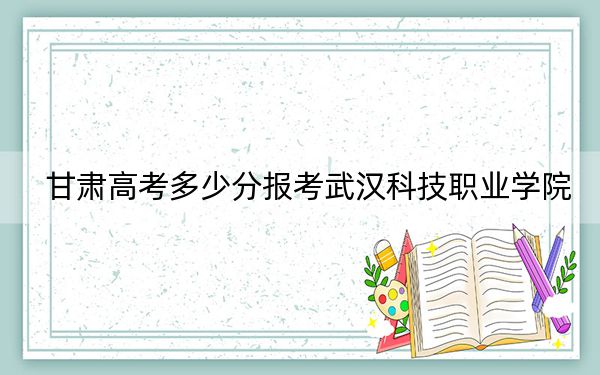 甘肃高考多少分报考武汉科技职业学院？附2022-2024年最低录取分数线