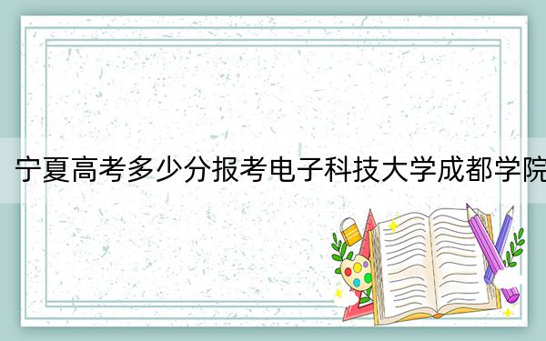 宁夏高考多少分报考电子科技大学成都学院？2024年文科最低465分 理科投档线409分