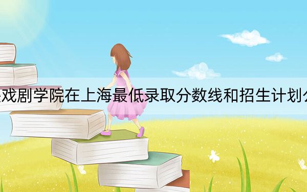 中央戏剧学院在上海最低录取分数线和招生计划公布！