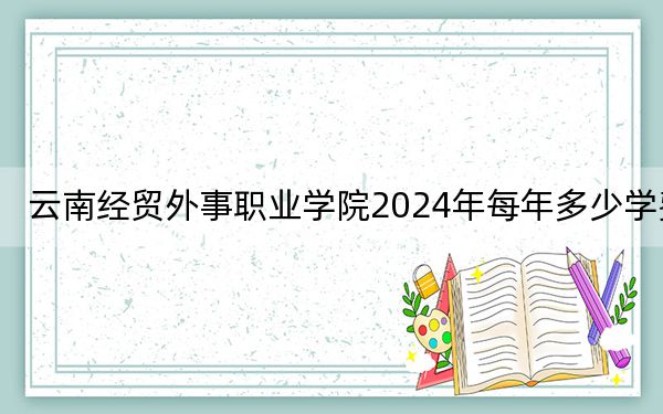 云南经贸外事职业学院2024年每年多少学费？每年13800元到14800元（供广东考生参考）