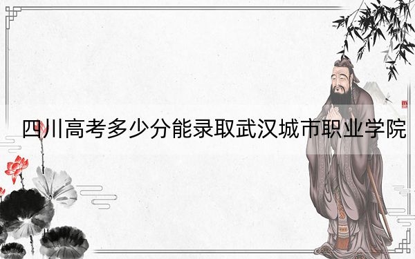 四川高考多少分能录取武汉城市职业学院？2024年文科最低437分 理科447分