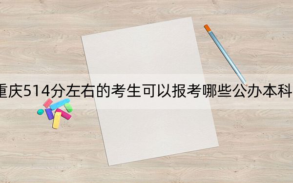 重庆514分左右的考生可以报考哪些公办本科大学？ 2024年一共54所大学录取